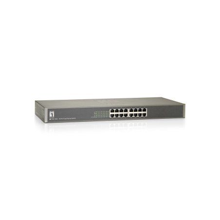 LevelOne FSW-1650 commutateur réseau Non-géré Fast Ethernet (10/100) Gris