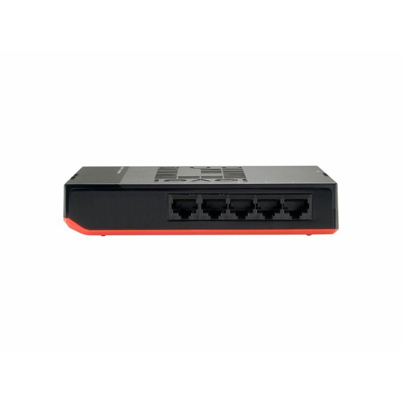 LevelOne GSW-0507 commutateur réseau Non-géré Gigabit Ethernet (10/100/1000) Noir, Rouge