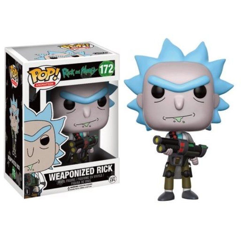 RICK & MORTY - Bobble Head POP N° 172 - Weaponized Rick