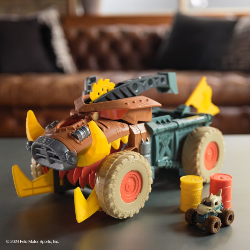 Monster Jam Megalodon Mad Hog Chomper & Monster Truck