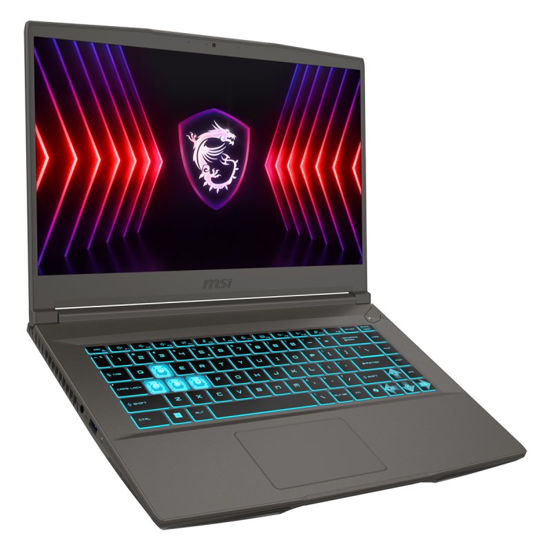 MSI Thin 15 B13VF-2894 - 15,6" FHD 144Hz Display, Intel Core i7-13620H, 16GB RAM, 1TB SSD, NVIDIA RTX 4060, FreeDOS