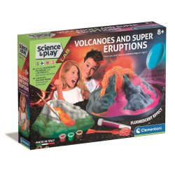 Clementoni - Science & Play - Volcano Glow in the Dark (78803)