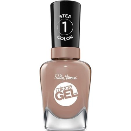 Sally Hansen Miracle Gel Nail Polish At-Home Gel Manicure Mocha Me Crazy Nude Shades 14.7ml