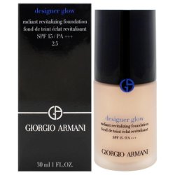 Designer Glow Radiant Revitalizing Foundation SPF 15 PA Plus 1 oz by Giorgio Armani for Women
