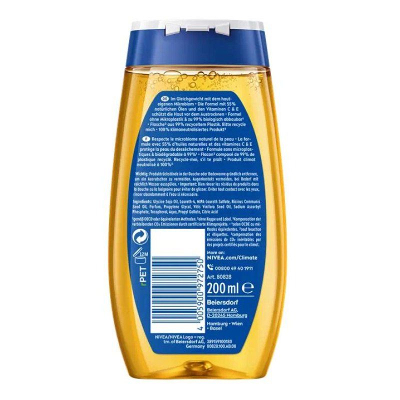 Nivea Shower Gel 200ml FL