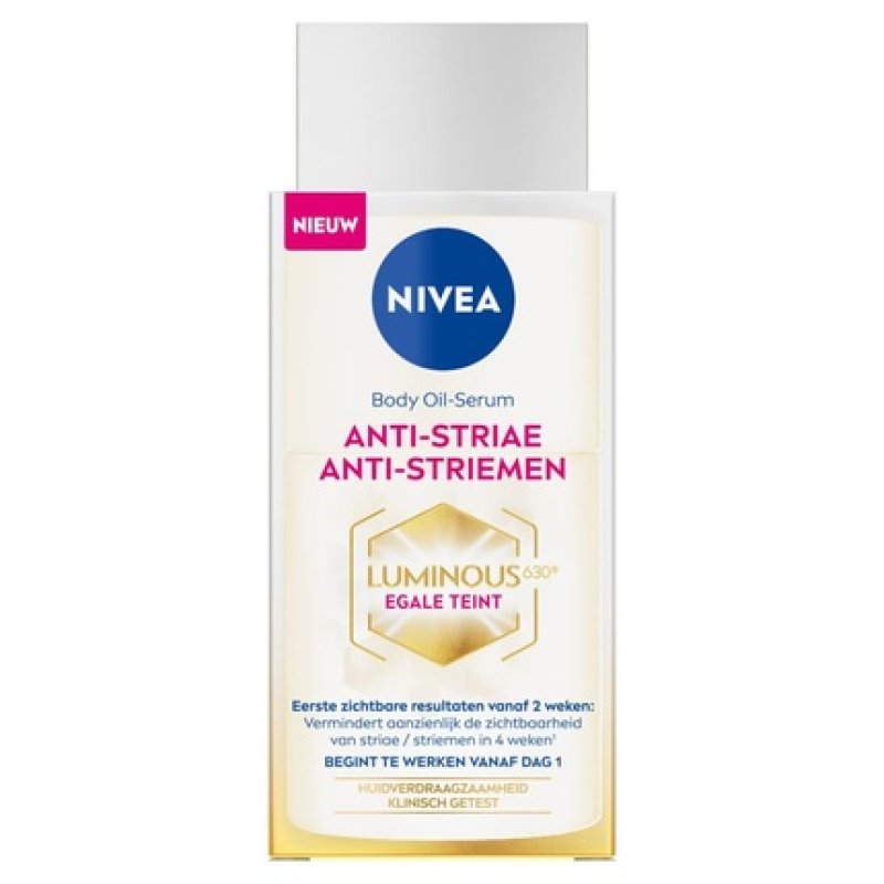 Nivea Luminous 630 Anti-Stretch Mark Body Care Cream 200ml