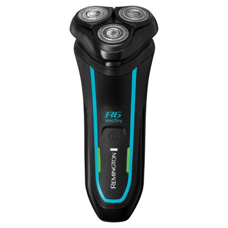 Remington R6 Aqua Men's Electric Shaver 100% Waterproof with Fold-out Detail and Long Hair Trimmer 60 Minute Lithium