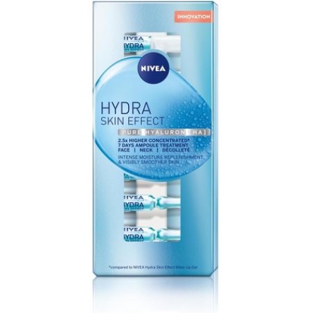 NIVEA Hydra Skin Effect 7 Day Ampoules Treatment 7 x 1ml - Pack of 7