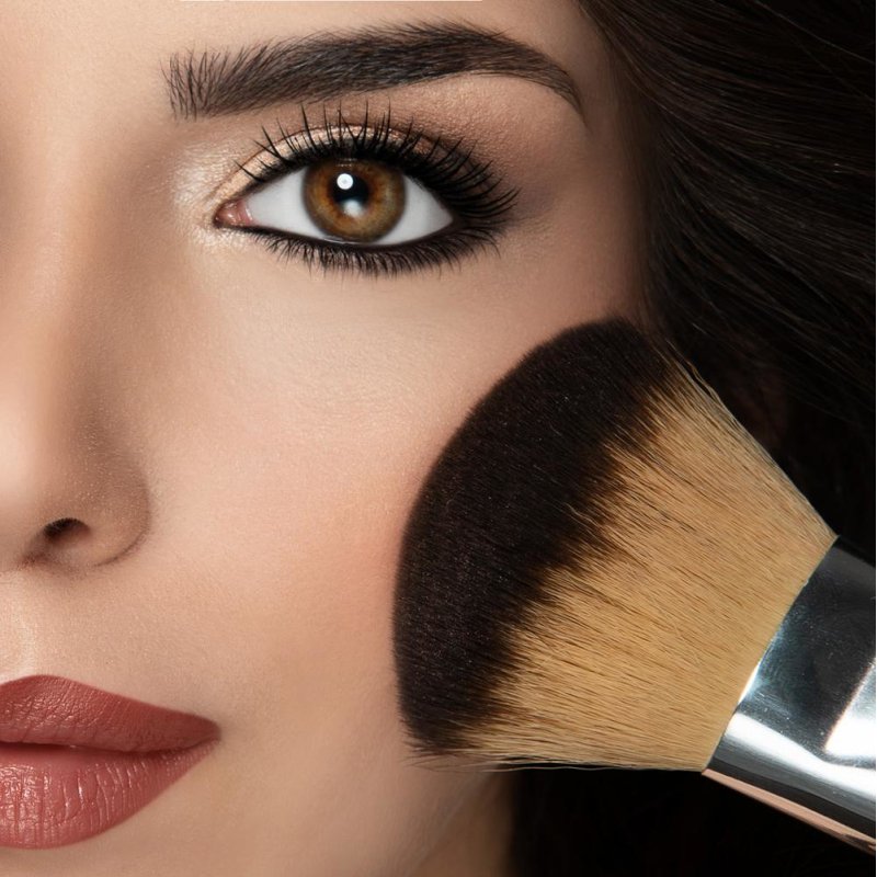 Diego dalla Palma Maxi Rounded Powder And Bronzer Brush N°32