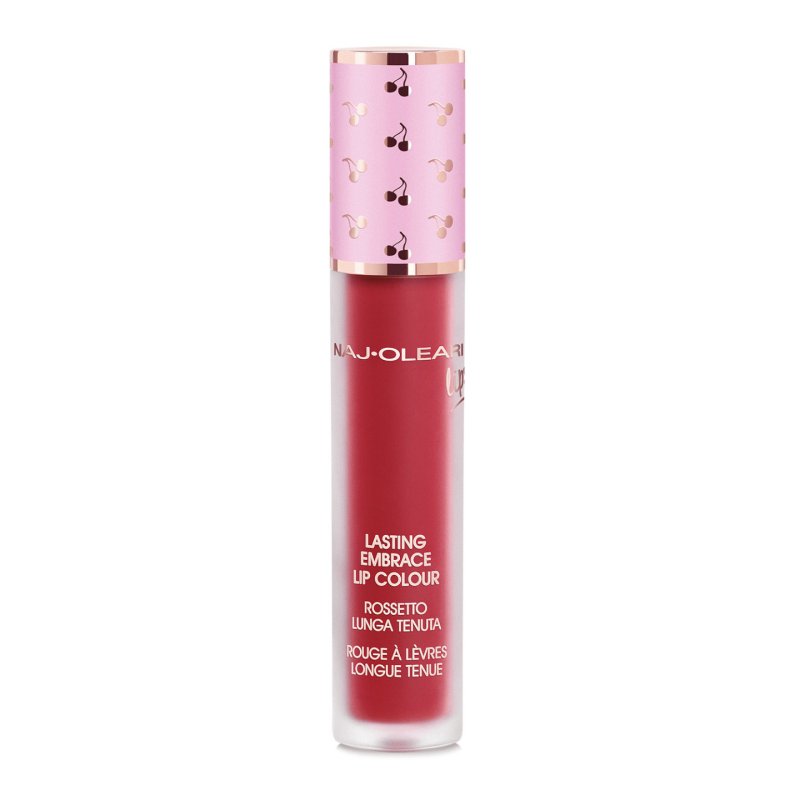 NAJ-OLEARI Lasting Embrace Lip Color Lipstick Makeup Face 08 Red Ruby