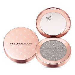 NAJ-OLEARI Color Fair Eye Shadow Wet & Dry Makeup Face 19 Silver Siderale