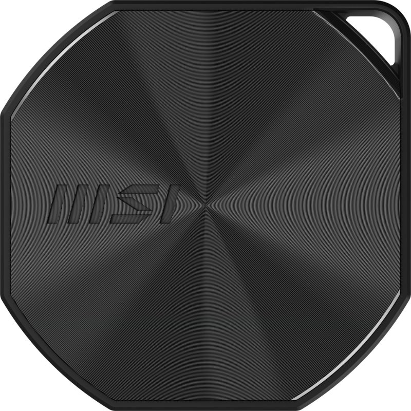 MSI DATAMAG 20GBPS 2TB lecteur à circuits intégrés externe 2 To USB Type-C USB 3.2 Gen 2x2 Noir