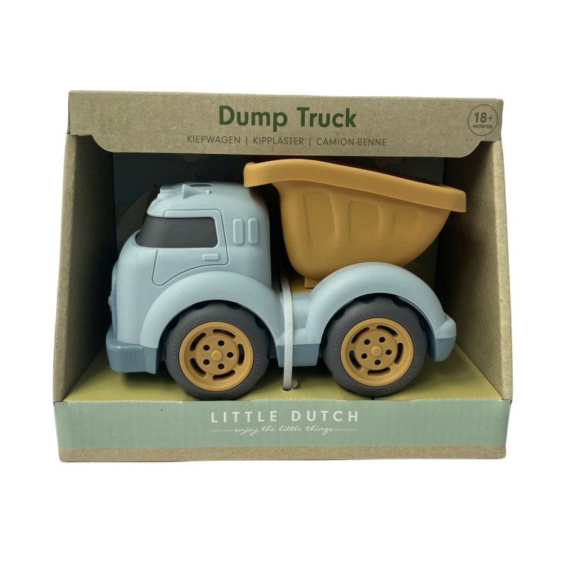 Little Dutch Dump Truck blue 17cm
