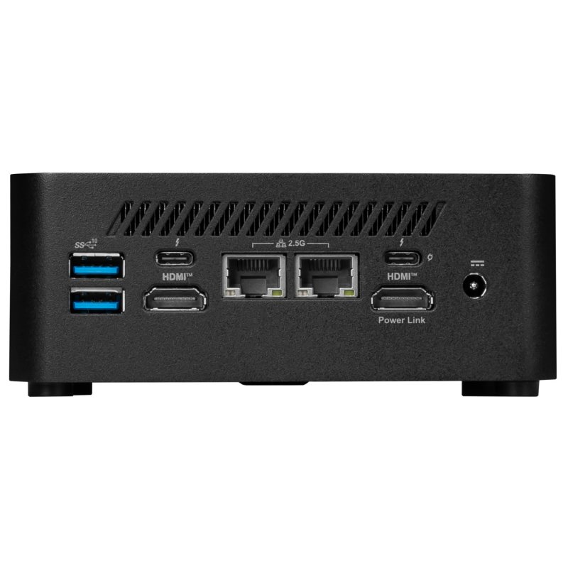 MSI Cubi NUC 1MG-003EU Intel Core 3 100U 8 GB DDR5-SDRAM 512 GB SSD Windows 11 Pro Mini PC Black