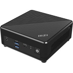 MSI CUBI N ADL S-226BEU barebone PC/ poste de travail 0,69L mini PC Noir N200