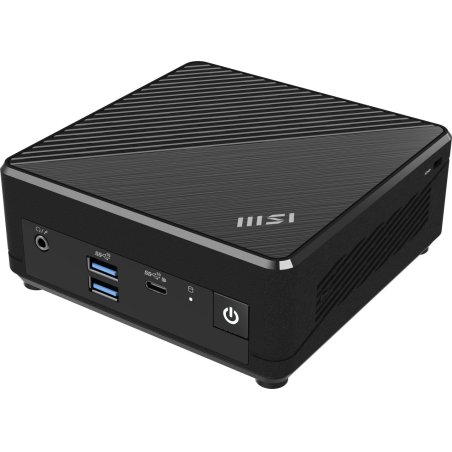 MSI CUBI N ADL S-226BEU barebone PC/ poste de travail 0,69L mini PC Noir N200