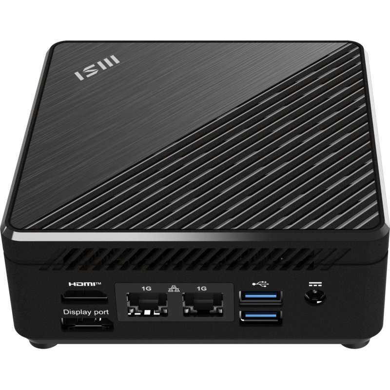 MSI CUBI N ADL S-226BEU PC/workstation barebone 0.69L sized PC Black N200