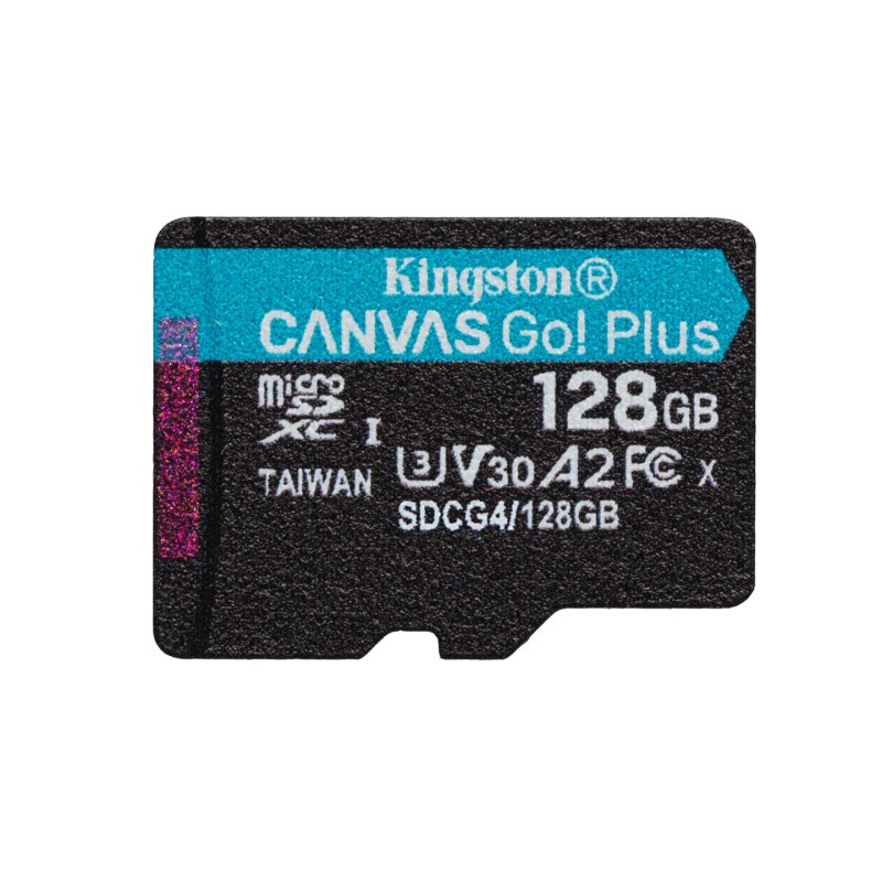 Card Kingston Canvas Go Plus MicroSD 128GB