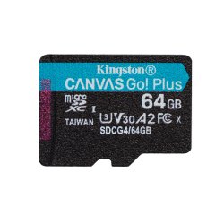 Card Kingston Canvas Go Plus MicroSD 64GB
