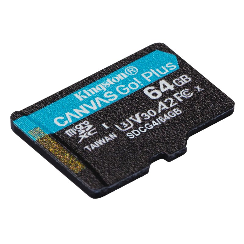 Card Kingston Canvas Go Plus MicroSD 64GB