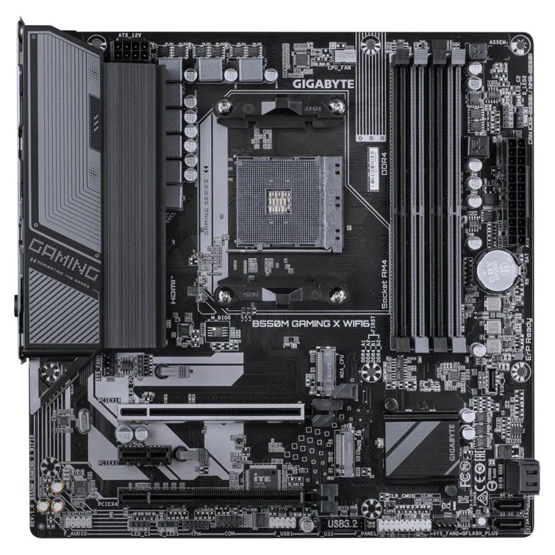 GIGABYTE B550M GAMING X WIFI6 carte mère AMD B550 Emplacement AM4 micro ATX