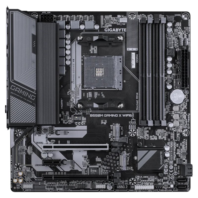 GIGABYTE B550M GAMING X WIFI6 motherboard AMD B550 Socket AM4 micro ATX