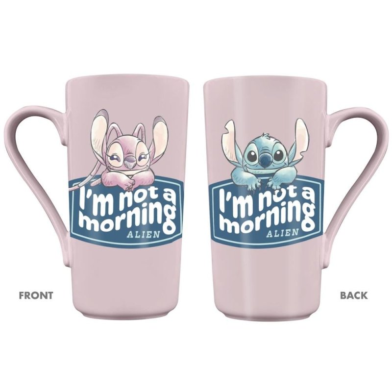 ANGEL - I'm not a Morning Alien - Mug Latte 470ml
