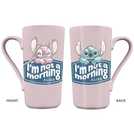 ANGEL - I'm not a Morning Alien - Mug Latte 470ml
