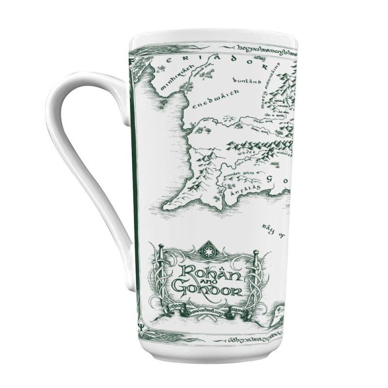 LE SEIGNEUR DES ANNEAUX - Carte Blanche - Mug Latte 470ml