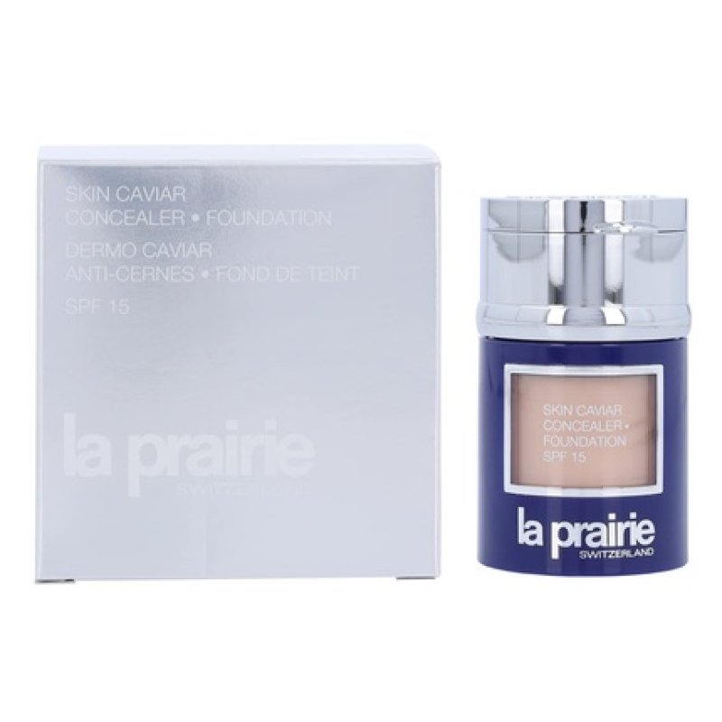 La Prairie Skin Caviar Concealer Foundation SPF 15 Cream Peche 1 Ounce