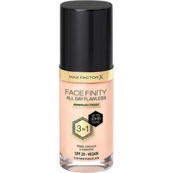 Max Factor Facefinity 3-in-1 All Day Flawless Liquid Foundation SPF 20 10 Fair Porcelain 30ml