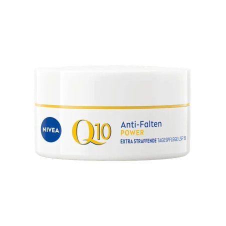NIVEA Q10 Power Anti-Wrinkle Firming Day Cream for Smoother & Younger Looking Skin SPF 15 50ml