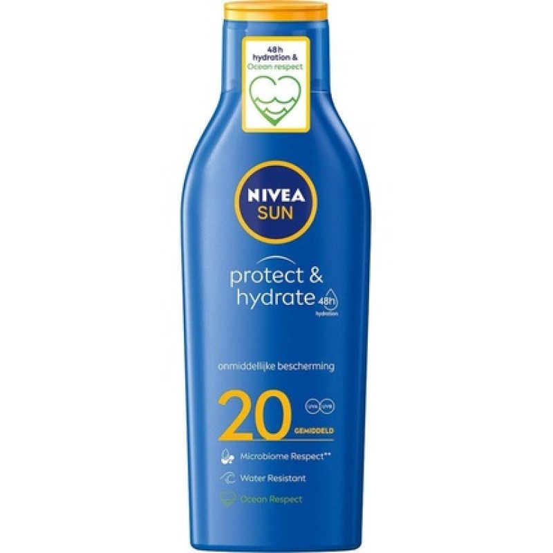 Nivea Sun Zonnebrand Melk Protect & Hydrate SPF 20 Sun Milk 200ml
