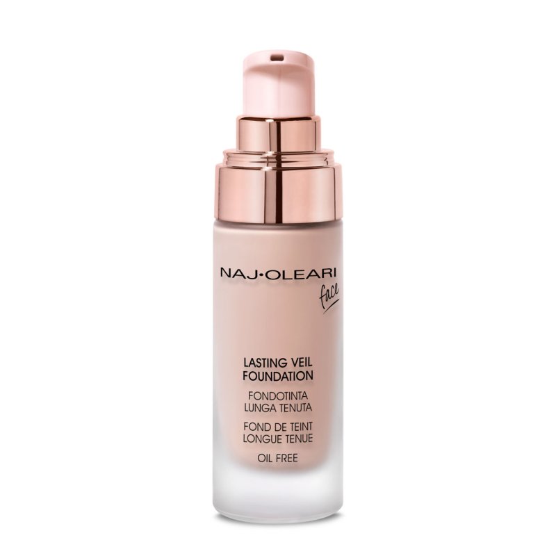 Naj-Oleari Lasting Veil Foundation 20 ml Bouteille Liquide 102 Natural Rose
