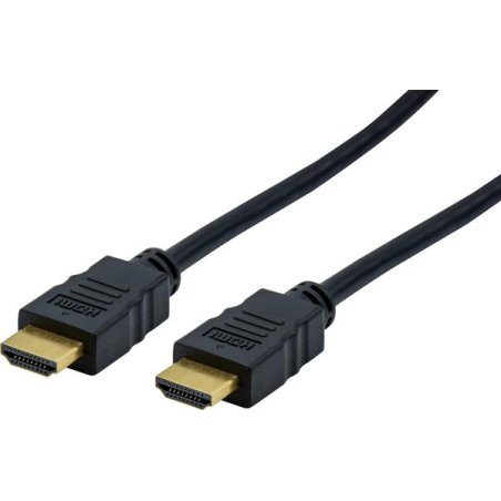 High Speed HDMI cord with Ethernet gold- 5 m