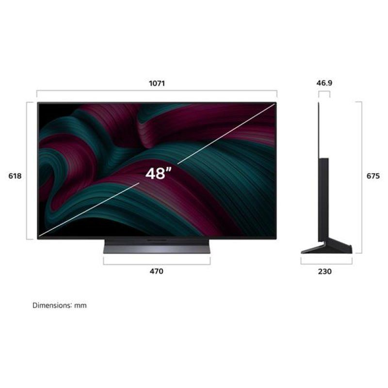 TV OLED 4K - OLED48C54LA *