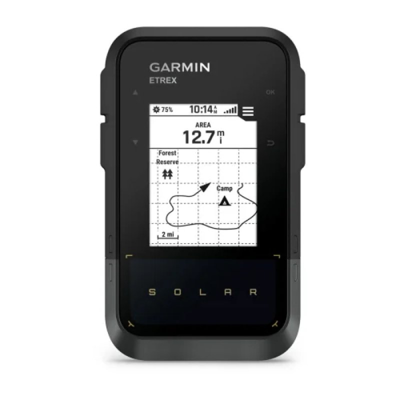 Garmin eTrex Solar navigateur À la main 5,49 cm (2.16") 141 g Noir, Gris