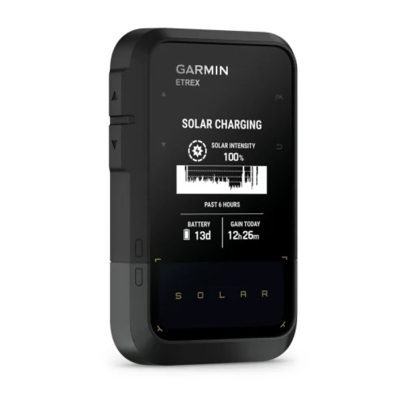 Garmin eTrex Solar navigateur À la main 5,49 cm (2.16") 141 g Noir, Gris