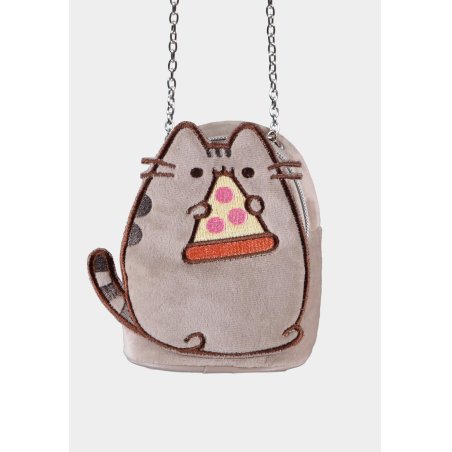 PUSHEEN - Pizza - Micro Sac Peluche '6.5x10.5x13cm'