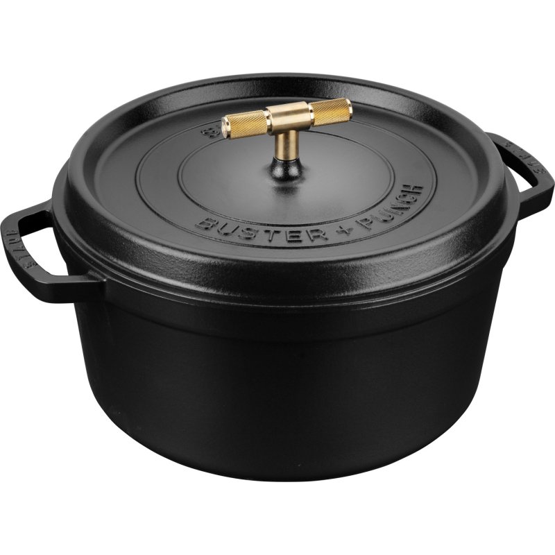 Staub - Buster Punch Cocotte - Black - 28 cm