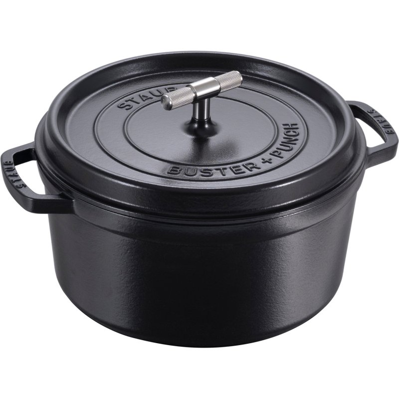 Staub - Buster Punch Cocotte - Black - 28 cm