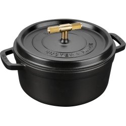 Staub - Buster Punch Cocotte - Black - 24 cm