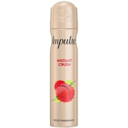 Impulse Instant Crush Body Spray Deodorant 75ml