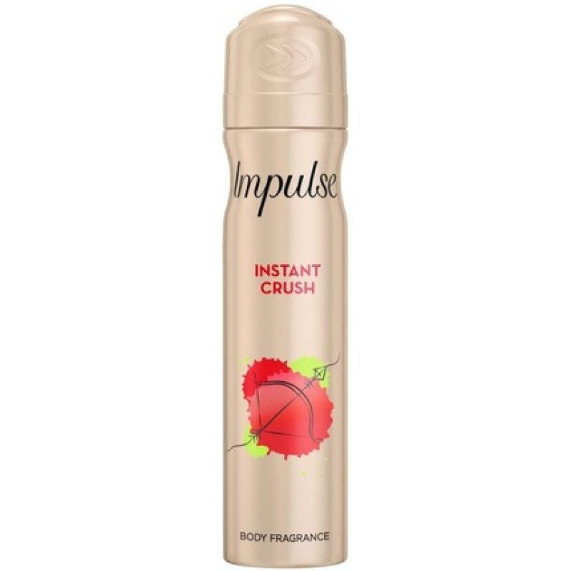 Impulse Instant Crush Body Spray Deodorant 75ml