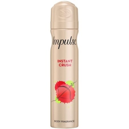Impulse Instant Crush Body Spray Deodorant 75ml