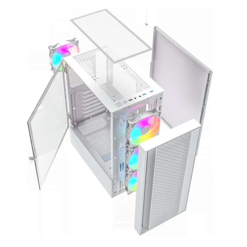 Gembird Fornax 4000 Midi Tower Noir