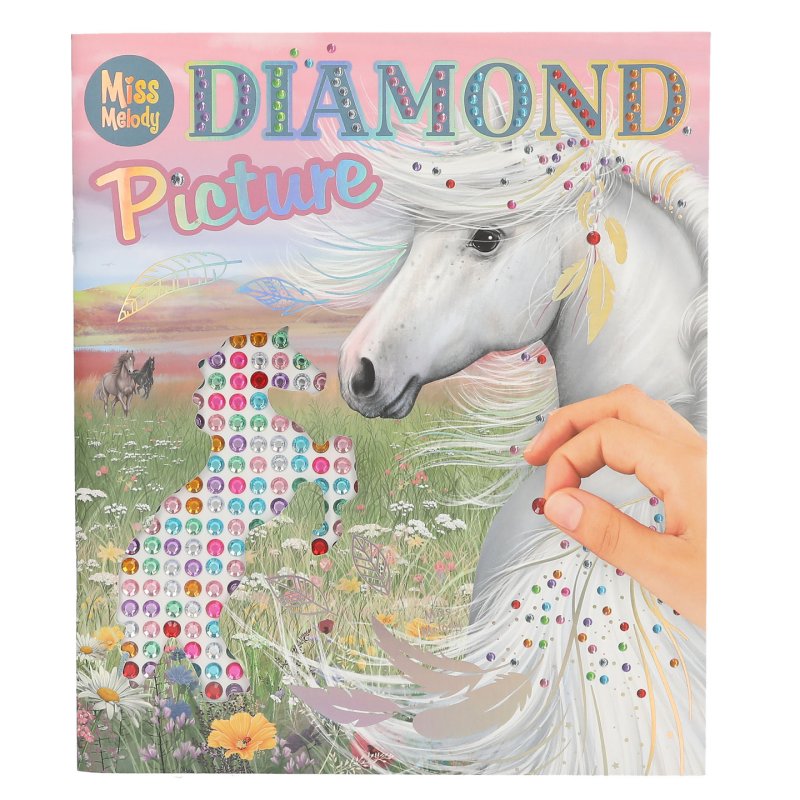 Miss Melody - Create Your Diamond Picture Stickerbook - (0413484)
