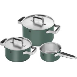 Zwilling - Pure Pots and pans set, 3-pcs - Grøn