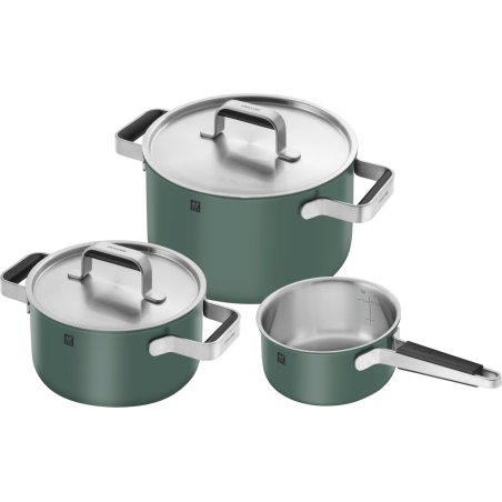 Zwilling - Pure Pots and pans set, 3-pcs - Grøn