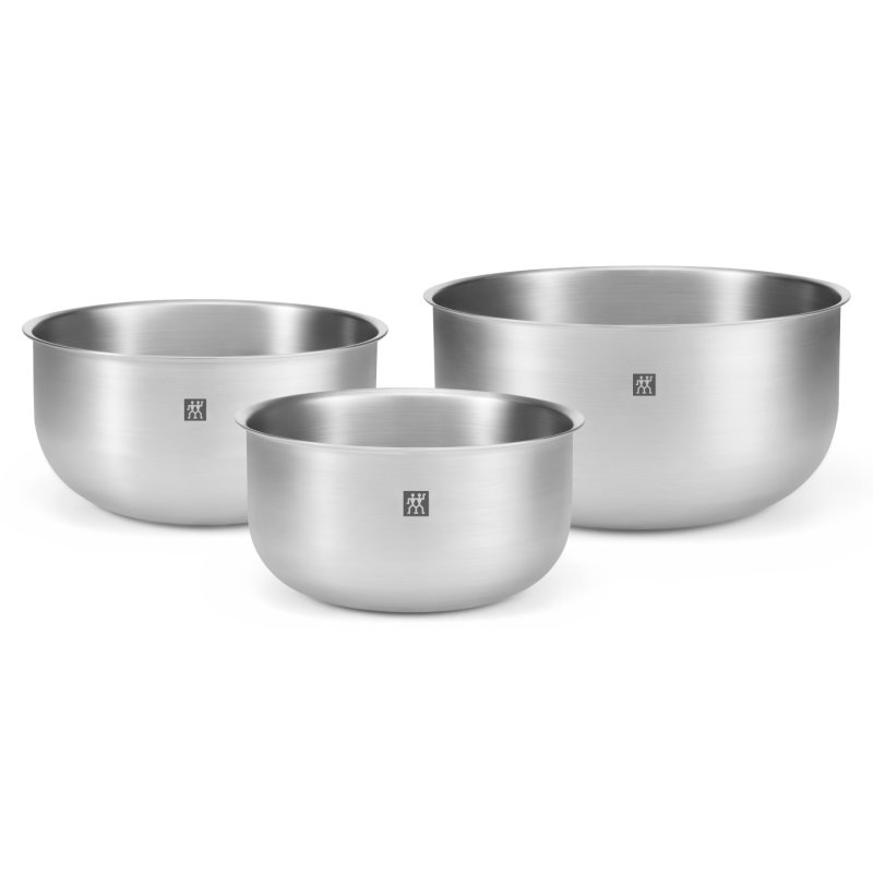 Zwilling - Prep Bowl Set - Silver - 3 pcs